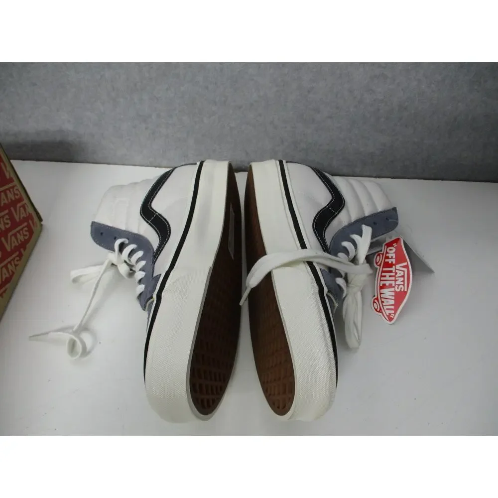 Vans Sk8 Hi 38 Dx Og Blue White Black Mens Sz 8.5 Womens Sz 10 Ultra Cush